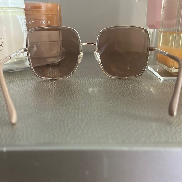 Jimmy Choo Gold Sunglasses - Picture 5 of 9